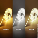 Fita de Luz LED Branco Neutro 4000k 12V - 320 LEDs 5 Metros