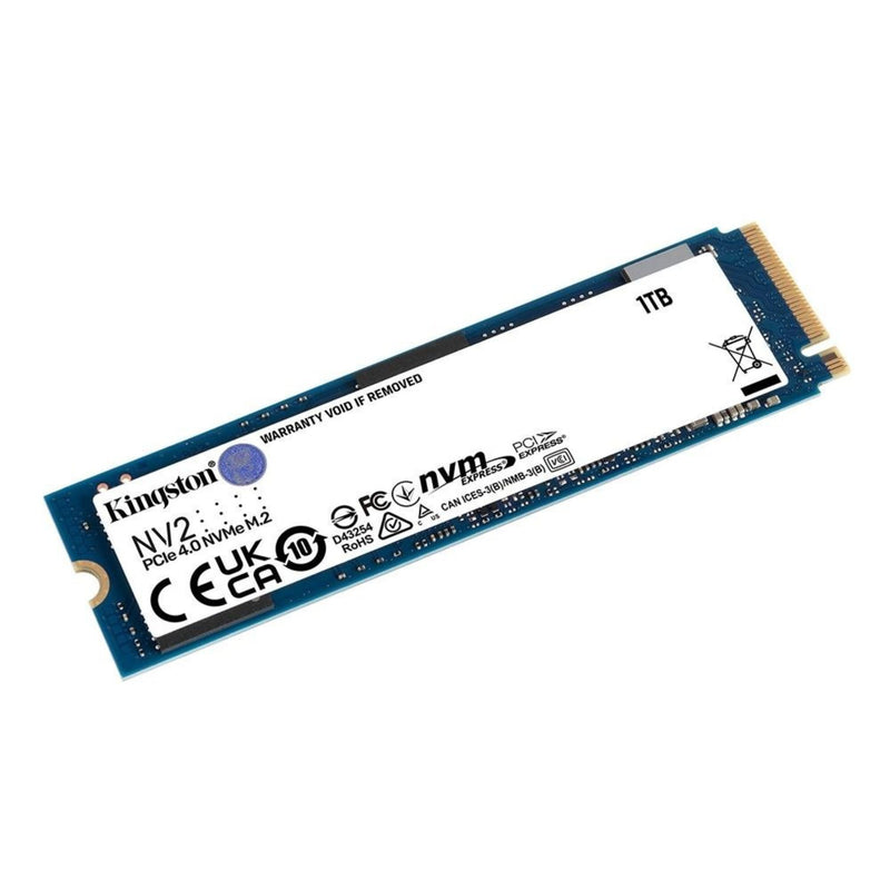 Armazenamento de Dados SSD Kingston M2 NV2 Ultra Rápido 1Tb 500Gb