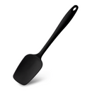 Espátula de Silicone Preto de 27cm - Durável, funcional e com estilo