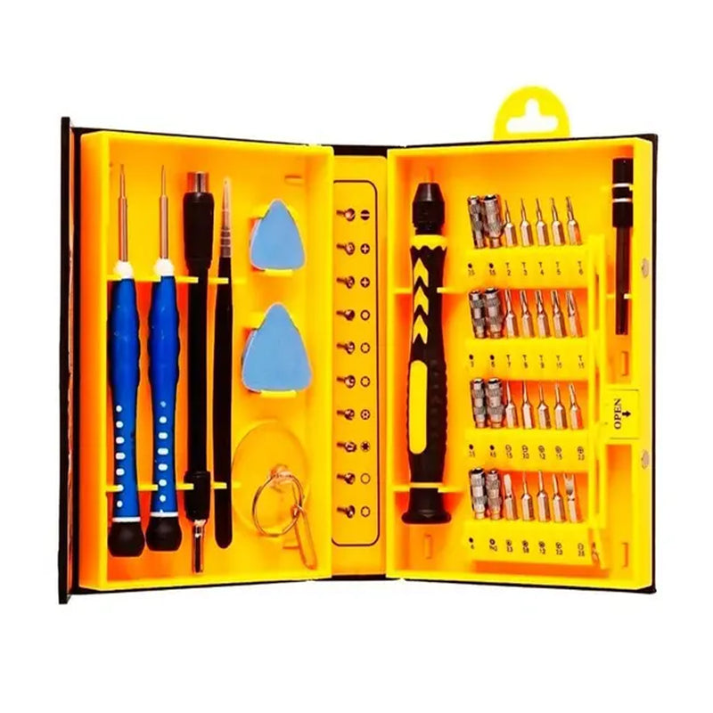 Jogo Kit Ferramentas Reparo Para Aparelhos e Notebooks 38 Pçs