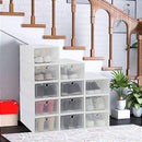 Caixa Organizadora De Plástico Empilhável Para Sapato Tênis Sandália