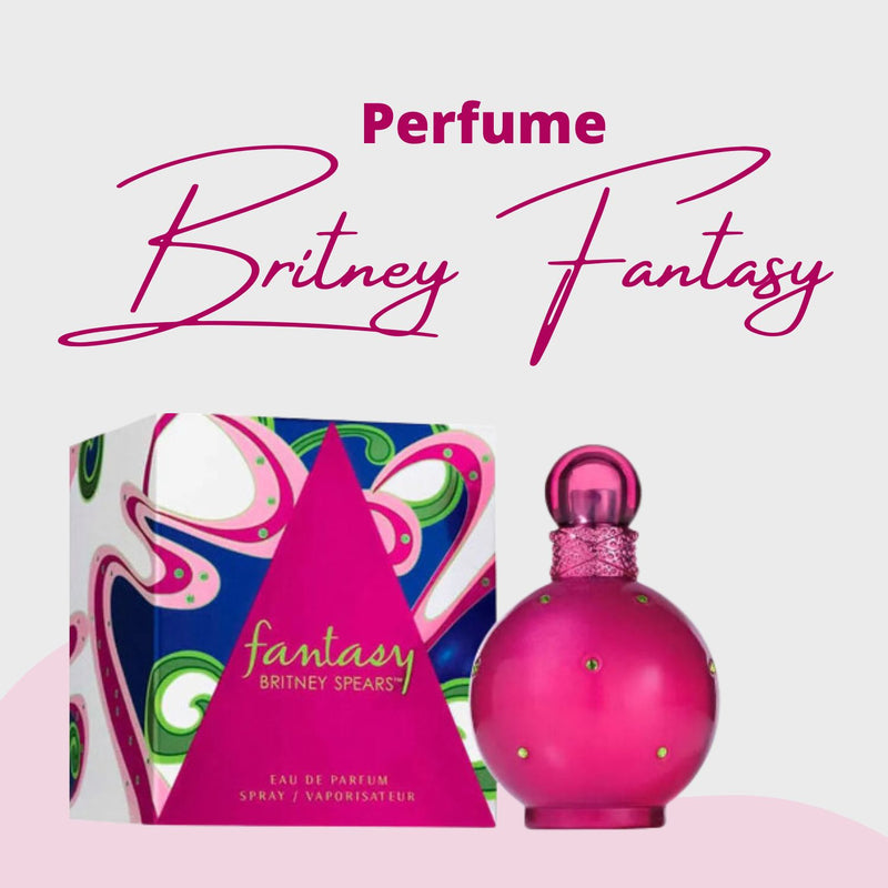 Perfume Britney Fantasy 100ml Feminino Original Selo Adipec
