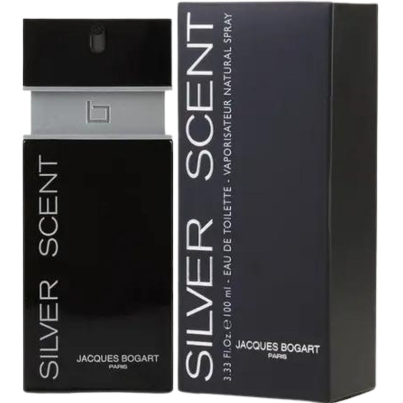 Perfume Jacques Bogart Silver Scent 100ml Masculino  Original Selo ADIPEC