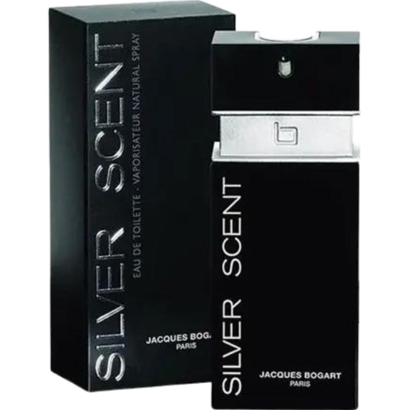 Perfume Jacques Bogart Silver Scent 100ml Masculino  Original Selo ADIPEC