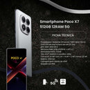 Xiaomi Smartphone Poco X7 512GB 12RAM 5G Preto Tela 6.67” Câmera 50MP Bateria 5110mAh