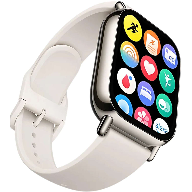 Relógio Inteligente Xiaomi Redmi Watch 5 Lite Amoled 1,96' Em Ouro Claro