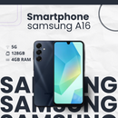 Smartphone Samsung A16 128GB 4RAM 5G Azul Escuro - SM-A166M/DS