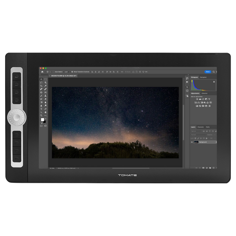 Mesa Digitalizadora 15,6" Polegadas Com Tela Display Full Hd Com Caneta Touch