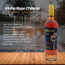 Vinho Chileno Rose Seco Cabernet Sauvignon Nancul 750ml