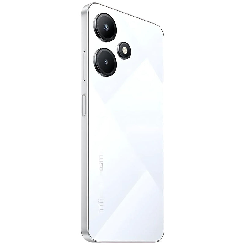 Smartphone Infinix Hot 30i 6.6" 128GB 8ram 4g Branco, Bateria 5000 Mah, Câmera 50 Mp Af