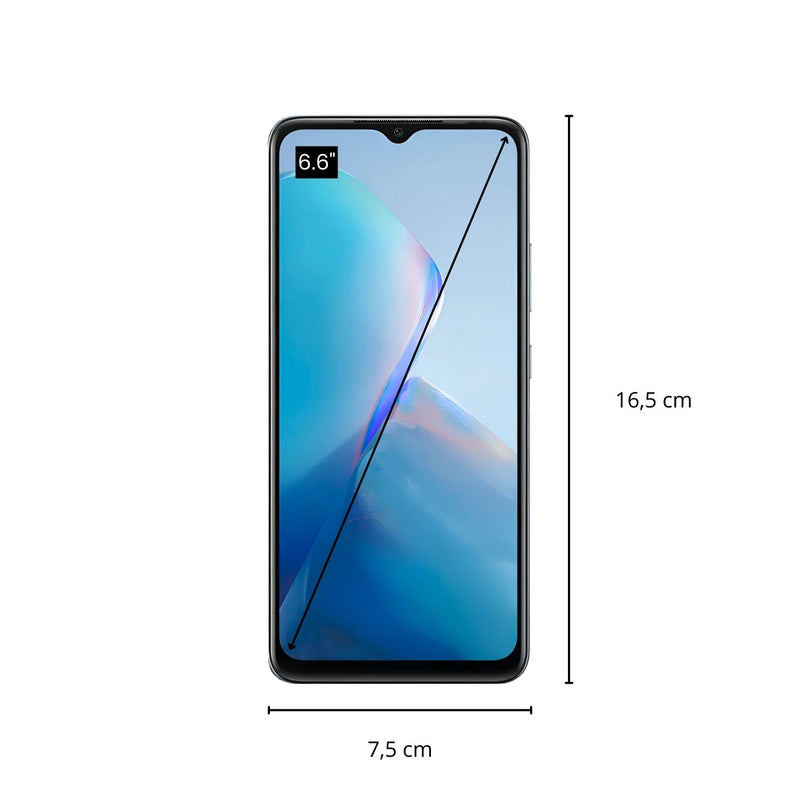 Smartphone Infinix Hot 30i 6.6" 128GB 8ram 4g Branco, Bateria 5000 Mah, Câmera 50 Mp Af