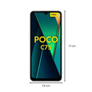 Smartphone Xiaomi Poco C75, 256GB, 8GB RAM, Câmera 50MP, Tela 6.88", Dual Sim, 4G, Dourado