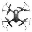 Drone Profissional Wi-Fi Dobrável com Câmera 720p HD GPS e Sensor de Obstáculo 1800mAh - Acompanha 2 Baterias (Preto)