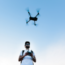 Drone Profissional Wi-Fi Dobrável com Câmera 720p HD GPS e Sensor de Obstáculo 1800mAh - Acompanha 2 Baterias (Preto)