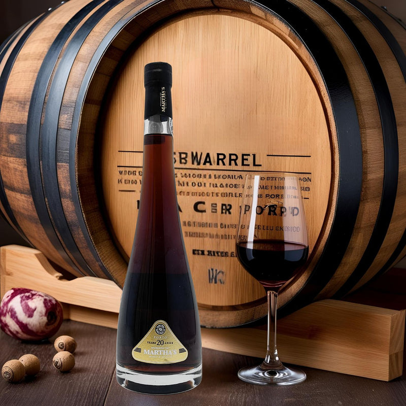 Vinho Tinto Doce Martha S Tawny Português 20 Anos 500ml