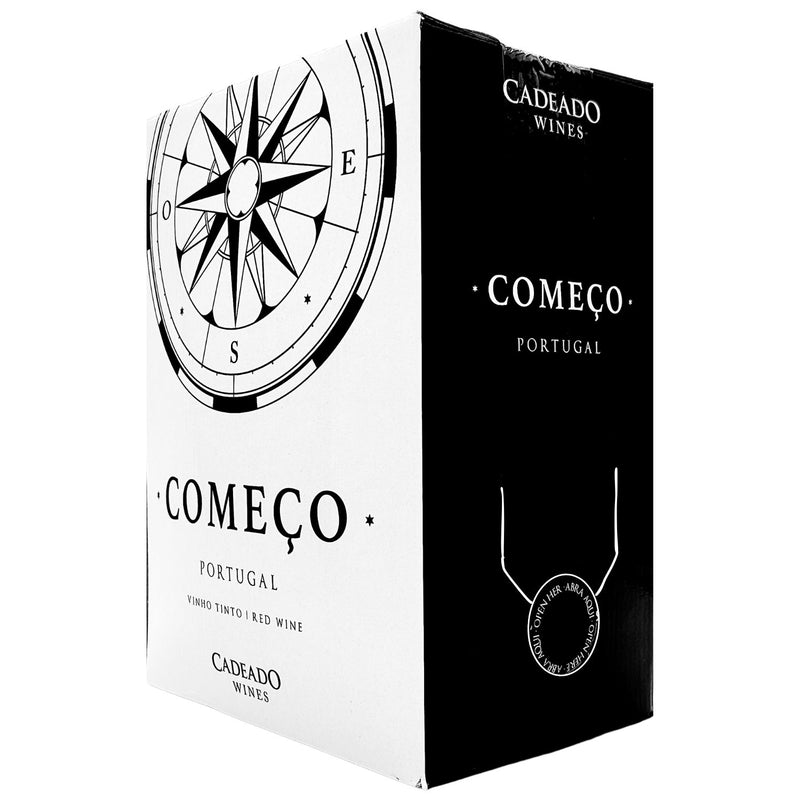 Vinho Tinto Seco Portugues Começo Red Wine In Box 5 Litros