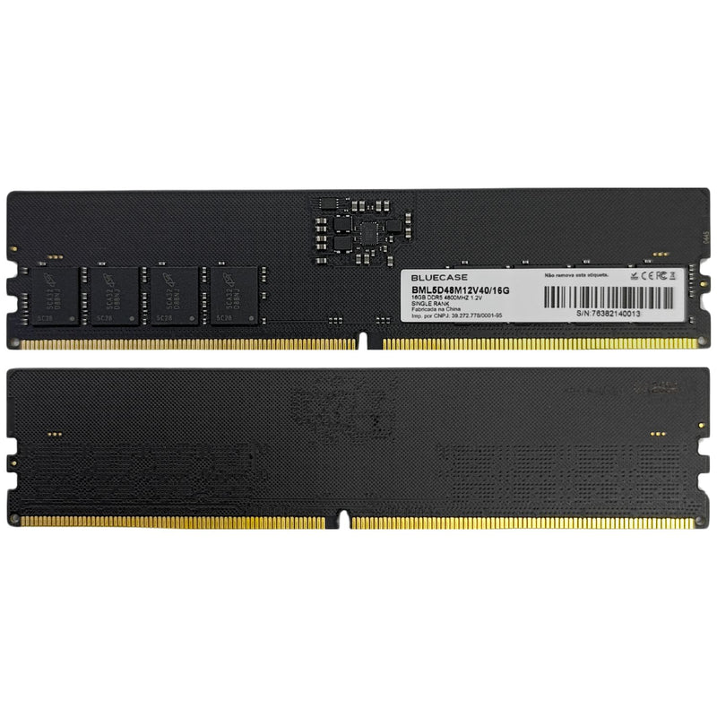 Memória Ram 16gb DDR5 4800 mhz Bluecase