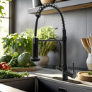 Torneira Gourmet Stillus Home Monocomando Giratório 360º com Entrada para Filtro Preto