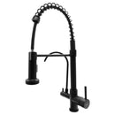 Torneira Gourmet Stillus Home Monocomando Giratório 360º com Entrada para Filtro Preto