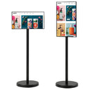 Smart Totem Digital FullHD 21.5" Octa-Core Android 12 Alto Falantes E Microfone Autoatendimento Comercial