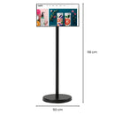 Smart Totem Digital FullHD 21.5" Octa-Core Android 12 Alto Falantes E Microfone Autoatendimento Comercial