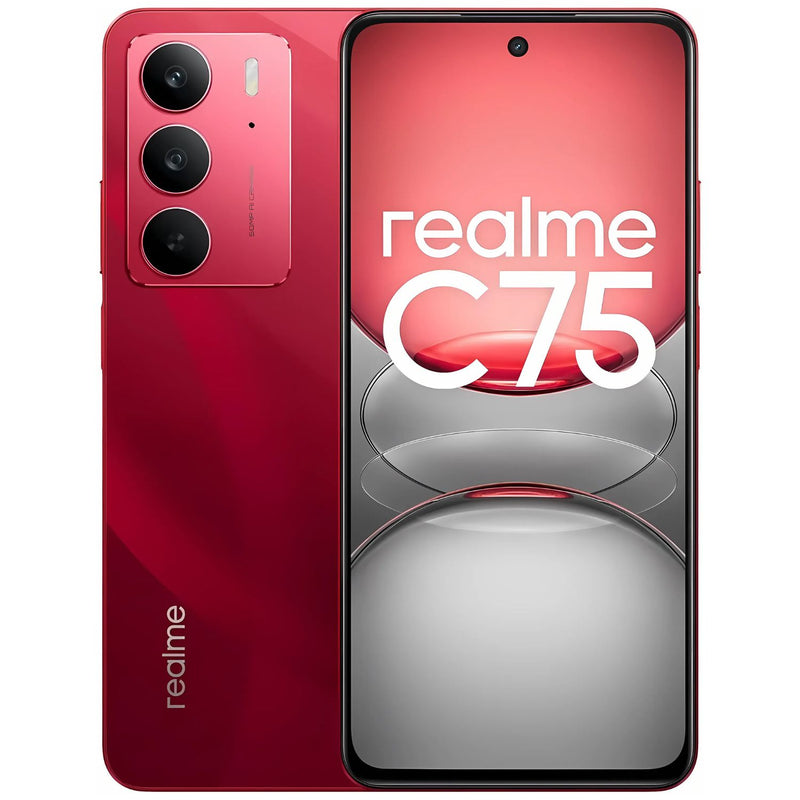 Smartphone Realme C75 4g 256gb 8GB Ram 6.72" 90hz Ip69 5828mah 50mp - Vermelho