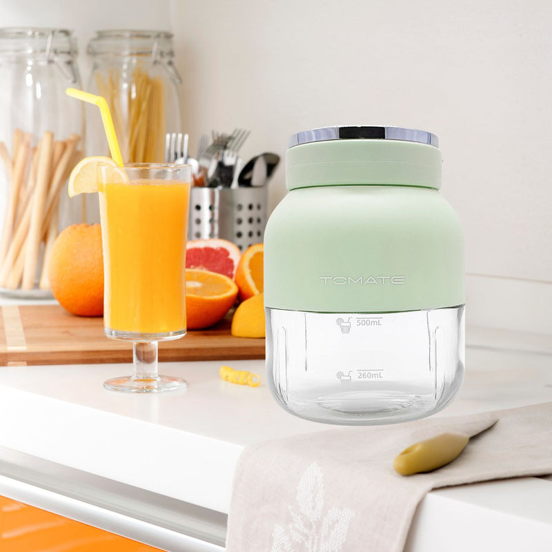 Espremedor Juicer Portátil USB 800ml Tomate Verde - MAZ-107