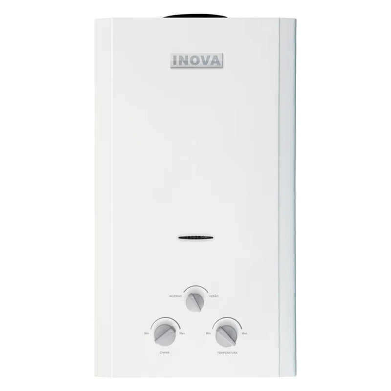 Aquecedor de Água a Gás Inova IN-1800-GLP 14,0 L/min Potência 23,1 kW Tipo B11 para Uso Residencial