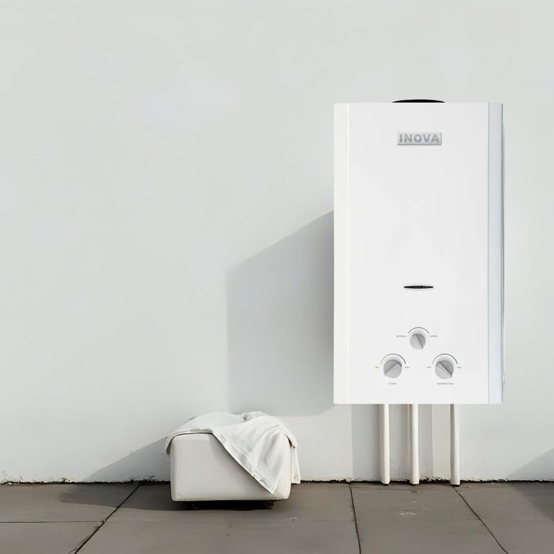 Aquecedor de Água a Gás Inova IN-1800-GLP 14,0 L/min Potência 23,1 kW Tipo B11 para Uso Residencial