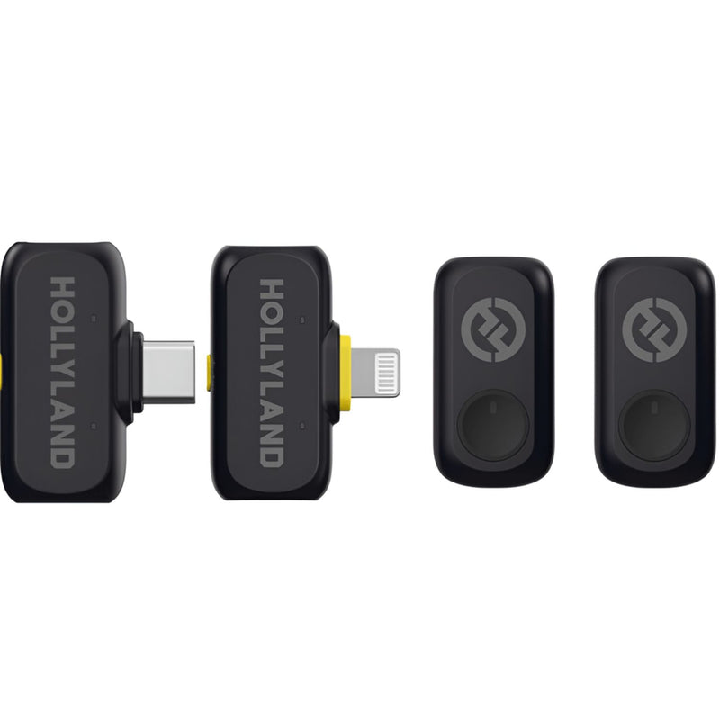 Microfone Hollyland Lark A1 Combo iPhone E Android Sem Fio
