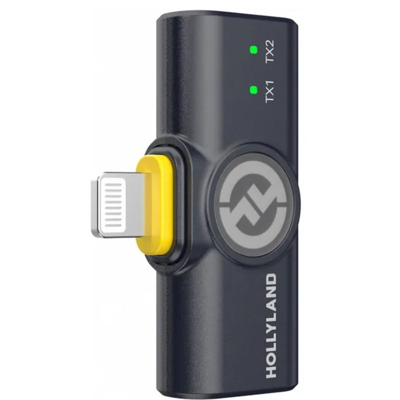 Microfone Hollyland Lark M2 Lapela Sem Fio Lightning C/ Case