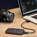 SSD Externo 2TB Portátil Sandisk Extreme, Leitura 1050 MB/s, Gravação 1000 MB/s, USB 3.2 Gen 2