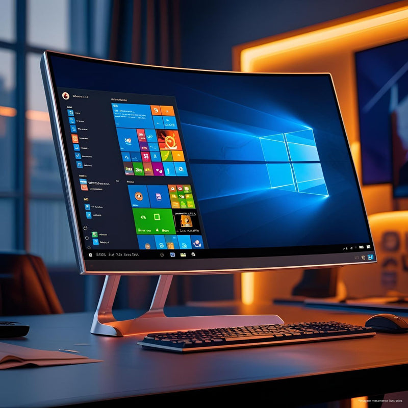 Computador Curvo 27" All In One 512GB i5, 16gb Ram Ddr3, 75hz, 5ms, Hd-mi