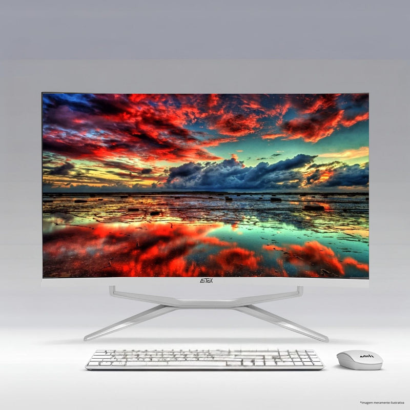 Computador Curvo 27" All In One 512GB i5, 16gb Ram Ddr3, 75hz, 5ms, Hd-mi