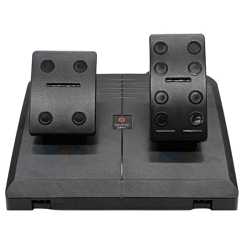 Volante Gamer Vibração Simulador Driving Com Pedal