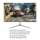 Aitek Monitor Gamer 23,8" Full HD 200Hz taxa atualização 1ms com porta P2 para Headphone e HDMI
