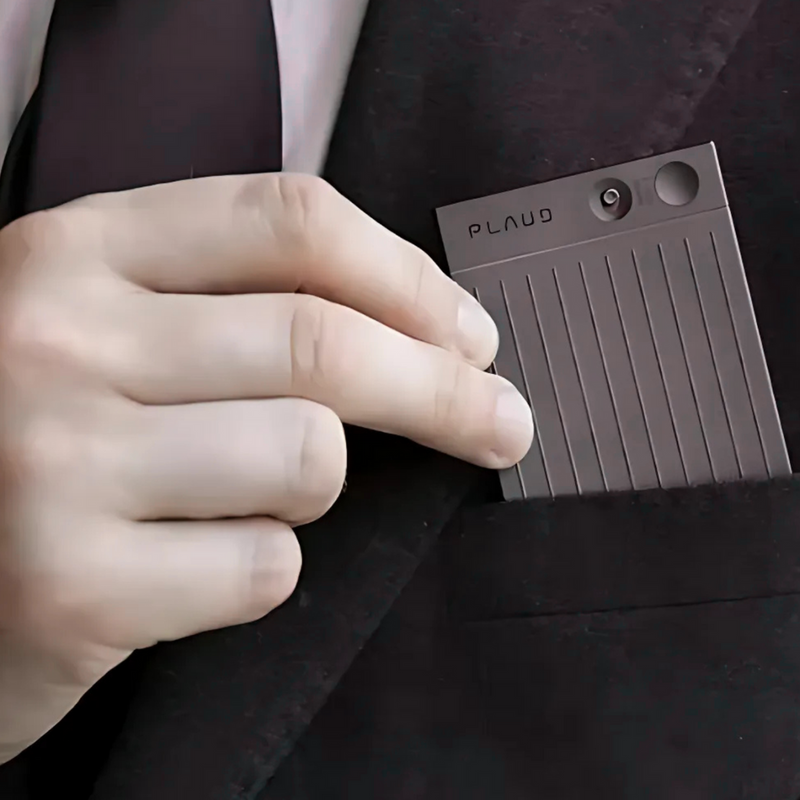 Gravador de Voz Inteligente Plaud Note NB-100 – 64GB, IA com ChatGPT, Transcrição Automática e Cancelamento de Ruído