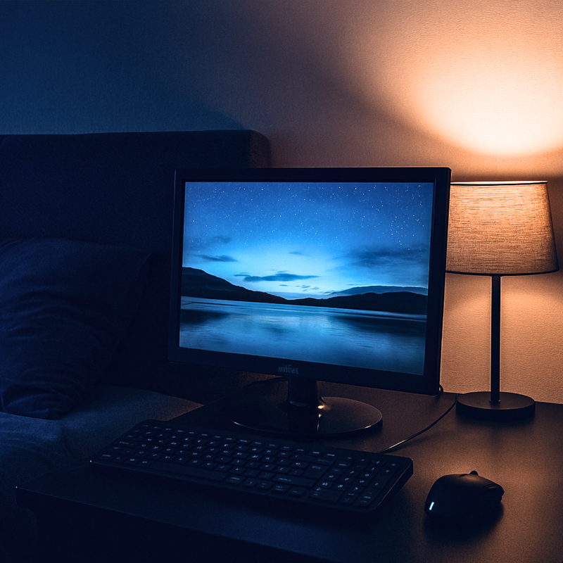 Monitor Gamer Mnbox 15.6 Polegadas LED , 50HZ, Full HHD, HDMI, VGA Alta Luminosidade