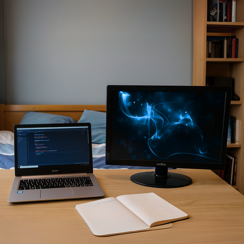 Monitor Gamer Mnbox 15.6 Polegadas LED , 50HZ, Full HHD, HDMI, VGA Alta Luminosidade