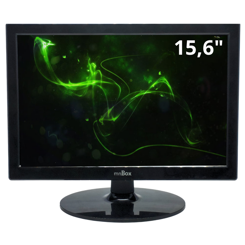 Monitor Gamer Mnbox 15.6 Polegadas LED , 50HZ, Full HHD, HDMI, VGA Alta Luminosidade