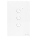 Interruptor Inteligente 3 Botão Touch Wifi Alexa Siri Google Automação Residencial