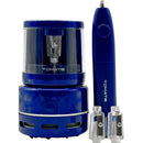 Kit Papelaria Eletrônico Tomate MAT-K01 com Apontador, Apagador e Grampeador Elétrico – Compacto e Prático