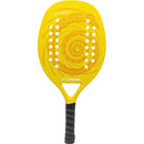 Raquete Beach Tennis Camewin Amarela com Estojo – Fibra de Vidro, Carbono e EVA Soft – 320g