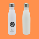 Garrafa Térmica 500ml De Aço Inox Paramount Com Camada Dupla Isolada A Vacuco (Branco)