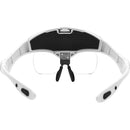 Óculos Lupa de LED Recarregável Tomate MXW-002 – Ampliação de até 3,5x com Iluminação Ajustável e Bateria Integrada