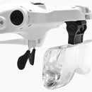 Óculos Lupa de LED Recarregável Tomate MXW-002 – Ampliação de até 3,5x com Iluminação Ajustável e Bateria Integrada