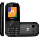Celular Positivo P26 4G Preto – Dual SIM, Rádio FM, Câmera VGA, Teclas Grandes, Bateria 1000mAh