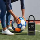 Mini Compressor de Ar Calibrador Portátil de Pneus Display Digital LED Bomba Elétrica com Bateria Recarregável 4000mAh Para Emergências Domésticas