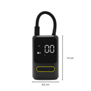 Mini Compressor de Ar Calibrador Portátil de Pneus Display Digital LED Bomba Elétrica com Bateria Recarregável 4000mAh Para Emergências Domésticas