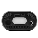 Mini Compressor de Ar Calibrador Portátil de Pneus Display Digital LED Bomba Elétrica com Bateria Recarregável 4000mAh Para Emergências Domésticas